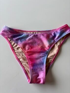 Women’s Pink Tie-Dye Bikini Bottom